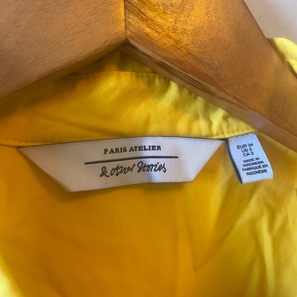& other stories yellow blouse - Picture 3 of 3